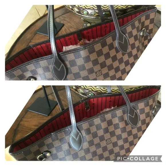 Gorgeous Louis Vuitton Neverfull MM Damier Ebene - Picture 10 of 17